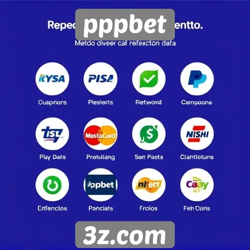 Métodos de pagamento disponíveis no pppbet